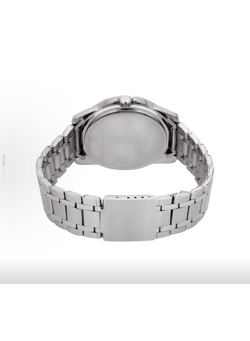 CASIO Men's Enticer Water Resistant Stainless Steel Analog Watch MTP-VD01D-2EVUDF - 45 mm - Image 3