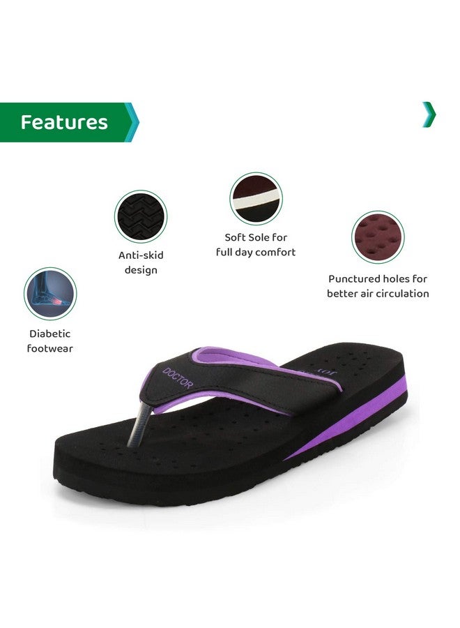 ORTHO JOY Doctor Orthopedic Soft Slippers For Ladies Daily Use/mcr chappals for women/ortho slippers women - Image 3