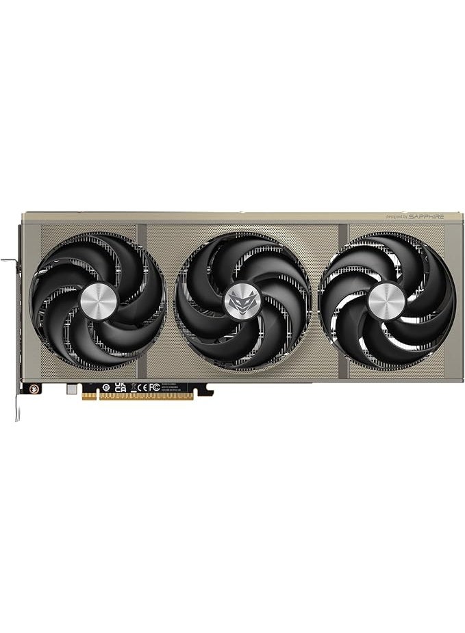 Sapphire NITRO+ AMD Radeon RX 9070 Graphic card, 16GB/256 bit DDR6 20 Gbps, Up to 2700 MHz, AMD HYPR-RX with AFMF 2 | 11349-01-20G - Image 2