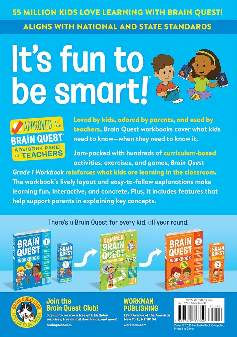 Brain Quest Workbook: 1st Grade (Revised Edition) - Image 2