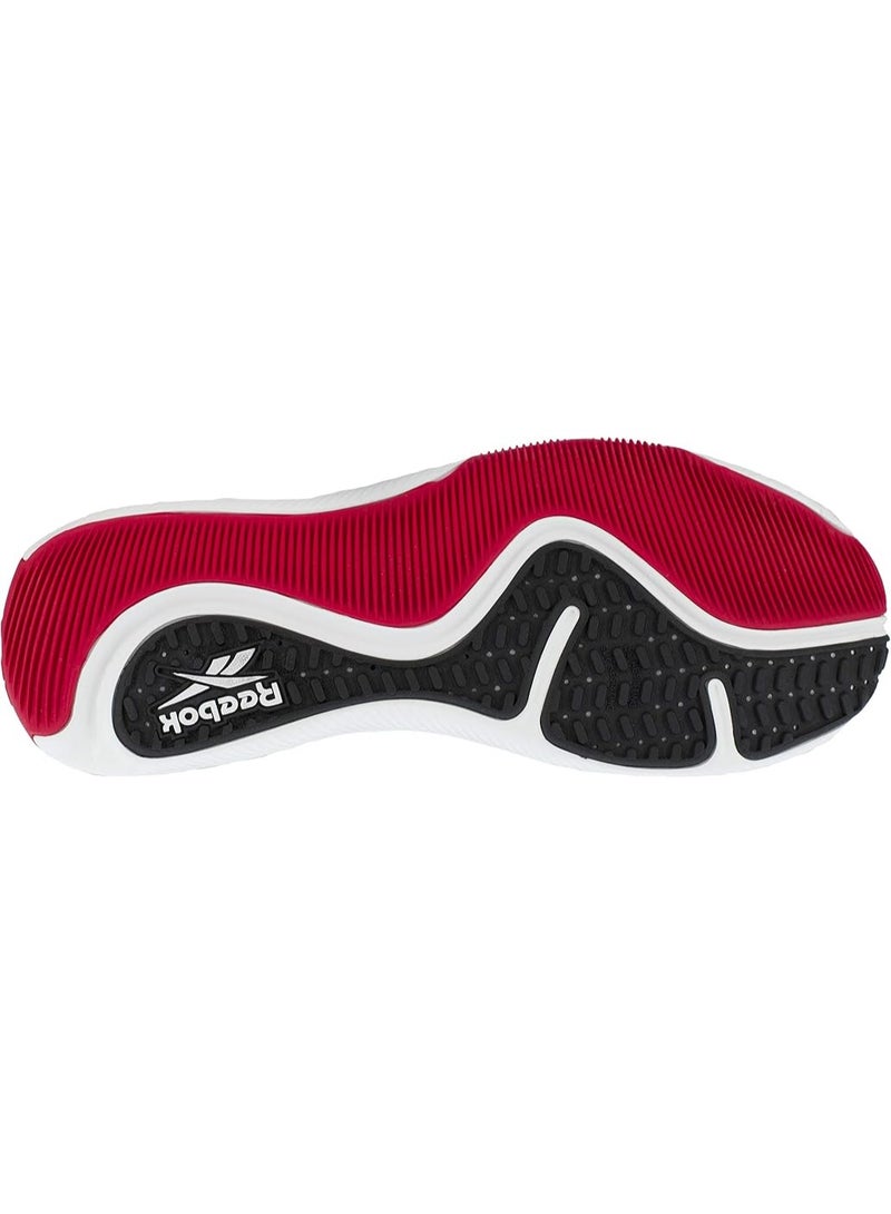 Reebok Work حذاء سلامة وتدريب للعمل للرجال بمقدمة مركبة وجيد التهوية أسود وأحمر RB4080 - Image 5