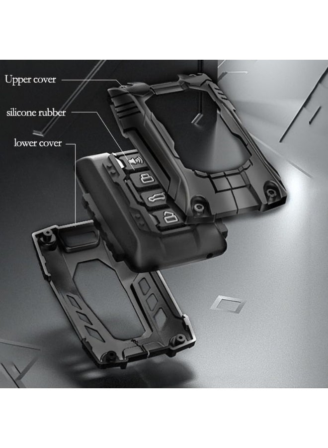 NOSKIN Zinc Alloy Car Remote Key Fob Cover Case Holder Shell Protector,Fit for Great Wall GWM WEY TANK 300 500 Tank300 Tank500 Accessories - Image 3
