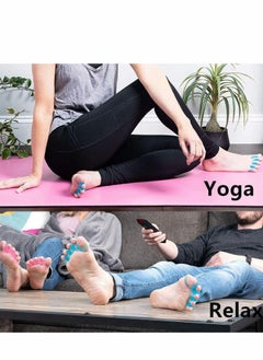 SYOSI Gel Toe Separator Stretcher Hammer and Bunion Corrector for Men Women Correct Naturally 4 Pcs  - Image 5