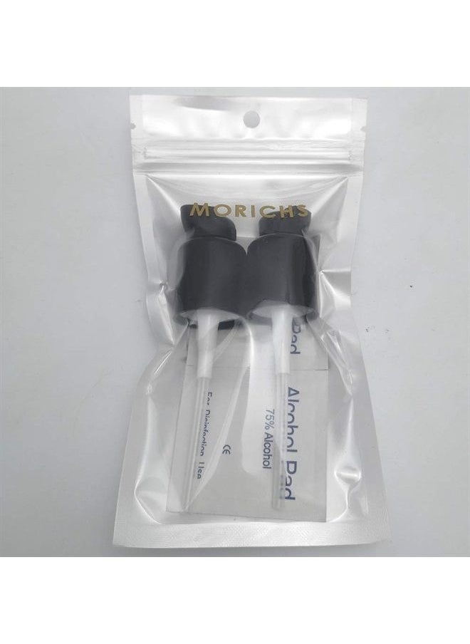 MORICHS - 2PCS Replacement Foundation Pump for MAC Studio Fix Fluid Foundation(Black) - Image 1