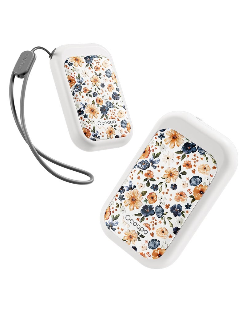 OCOOPA UT4 Young Rechargeable Hand Warmers 2 Pack, 0.6'' Slim Magnetic Design, Fits in Gloves & Pockets, UL Certified, Electric Hand Warmer, for Women, Winter Essentials - Image 1