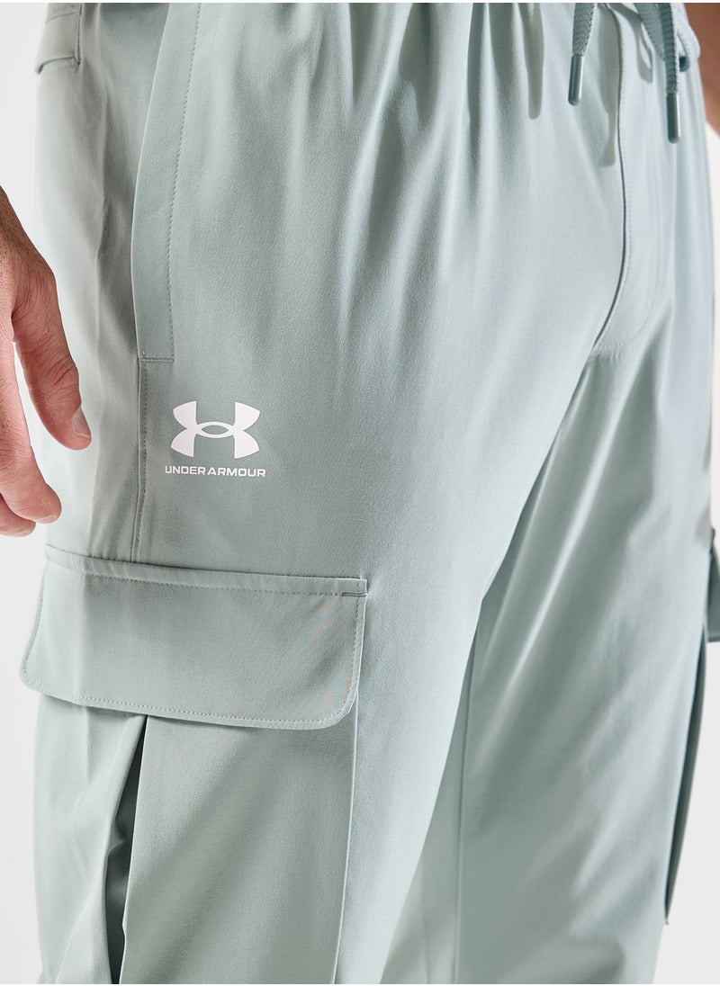 UNDER ARMOUR Men's UA Vibe Woven Cargo Pants  - Image 4