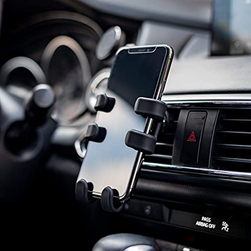 ALPENA Hug Buddy Air Vent Universal Car Cell Phone Holder, Adjustable, Mount Compatible with iPhone, Samsung Galaxy, LG, Google, Nexus 5X, and Most Smartphones, OG Black - Image 4
