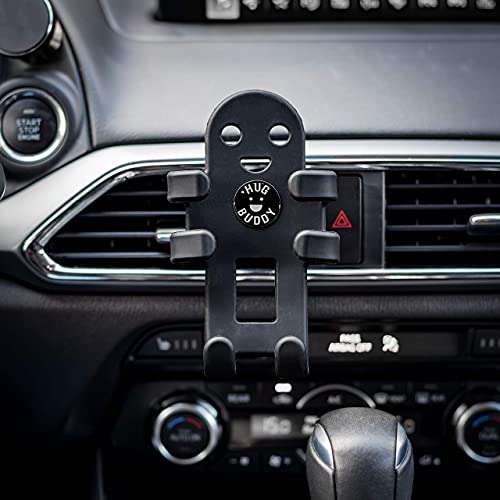 ALPENA Hug Buddy Air Vent Universal Car Cell Phone Holder, Adjustable, Mount Compatible with iPhone, Samsung Galaxy, LG, Google, Nexus 5X, and Most Smartphones, OG Black - Image 3