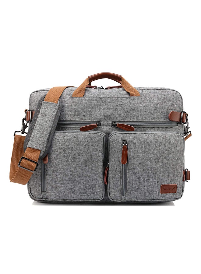 Convertible Multi-Functional Laptop Briefcase Grey - Image 1
