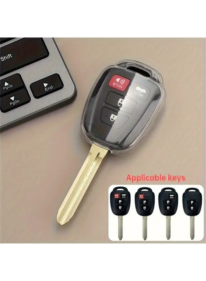 Transparent TPU Anti Drop Protective Cover for Car Keys 2009 2019 Models - Image 5