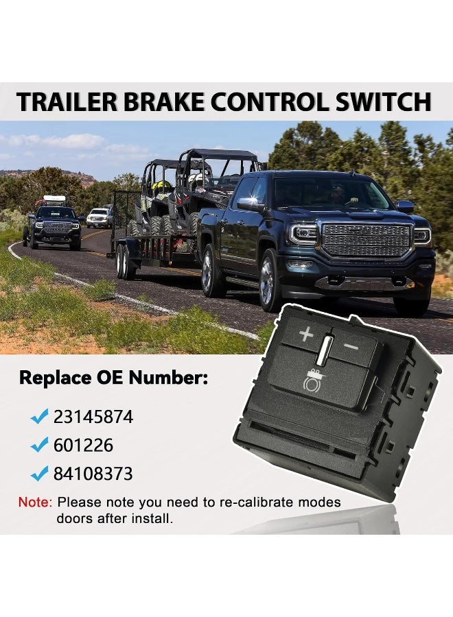 RLP Trailer Brake Control Switch Assembly Compatible with 2014-2020 Chevy Colorado Silverado Suburban GMC Canyon Sierra Yukon Replacement for 84108373 23145874 - Image 5