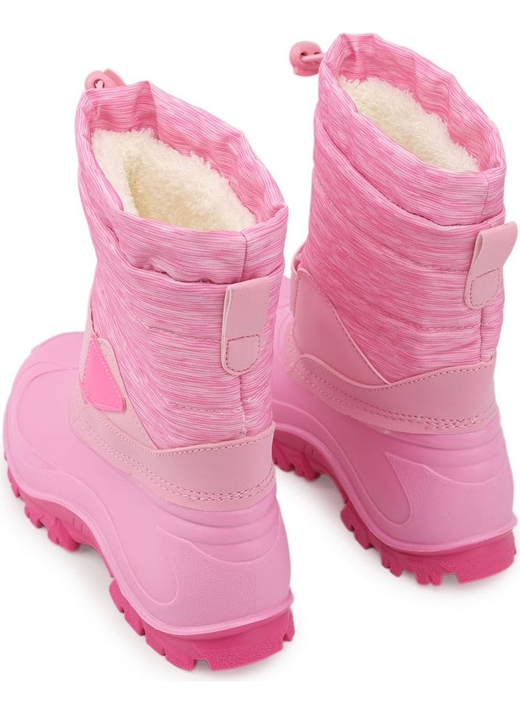 Gezer - Winter Girls' Warm Lined Snow Boots - Image 1