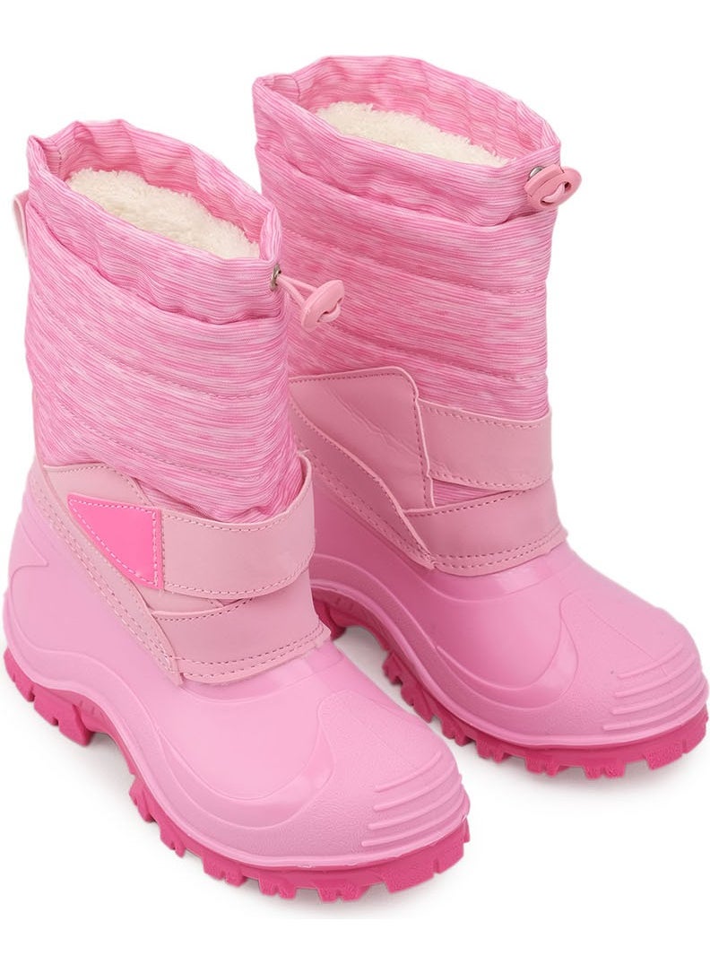 Gezer - Winter Girls' Warm Lined Snow Boots - Image 1