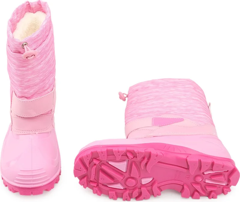 جيزر Winter Girls' Warm Lined Snow Boots