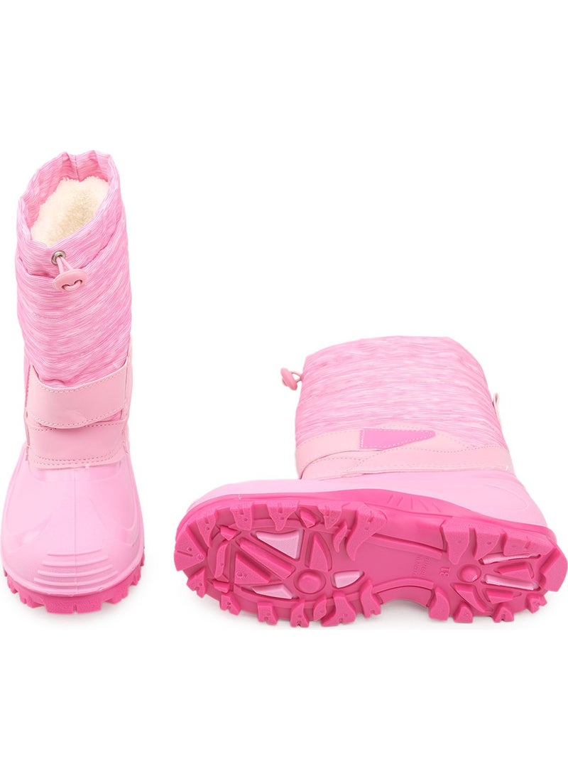 Gezer - Winter Girls' Warm Lined Snow Boots - Image 1