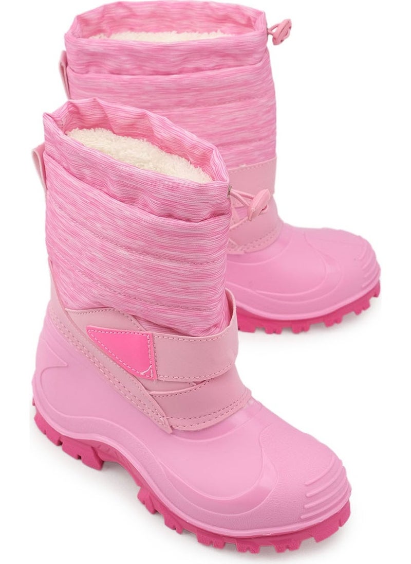 Gezer - Winter Girls' Warm Lined Snow Boots - Image 1