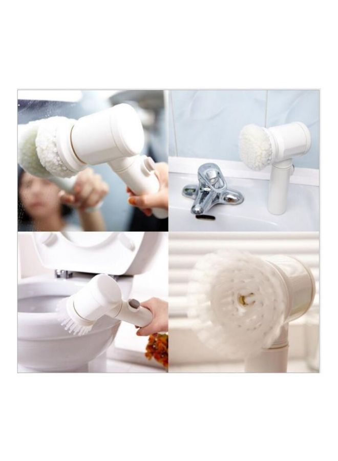 NIBEMINENT 5-In-1 Magic Cleaning Brush White/Yellow 17x22.5x7.5centimeter - Image 5