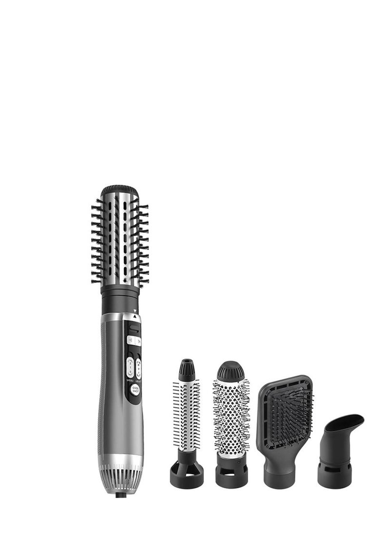 إنزو - استشوار شعر ماركة اينزو لعمل استايل الشعر مزود بفرشاة دوارة 5 في 1 ENZO - Image 1