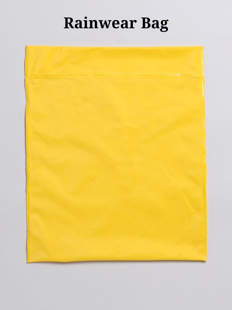 Rupa Unisex Kid's Maxi Coat (RUPS13B_Yellow + Blue_6 8 Years) - Image 3
