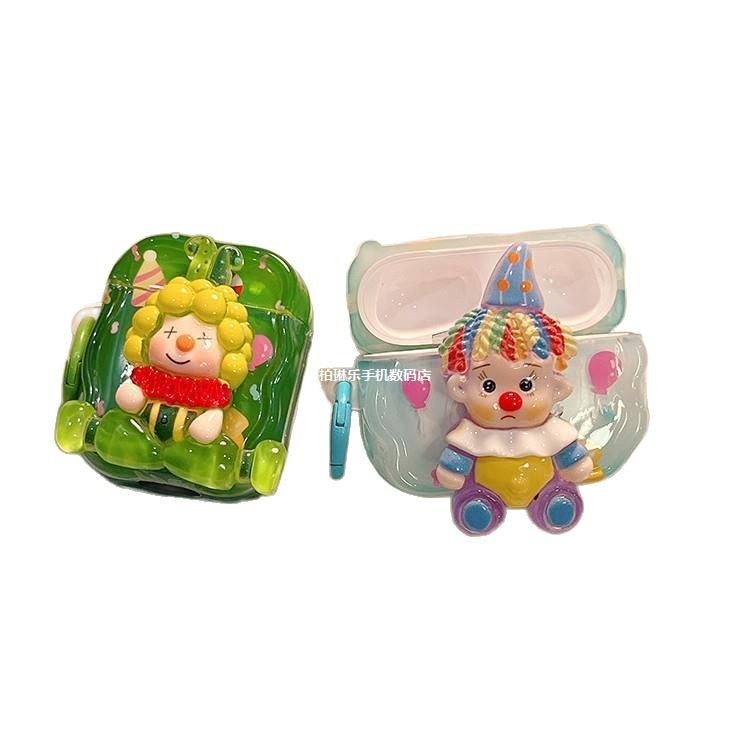 Three-Dimensional Clown Suitable for Airpods1/2/3 Protective Cover Airpods4 Generation Apple Headphone Cover Headphone Shell Pro2 - Image 5