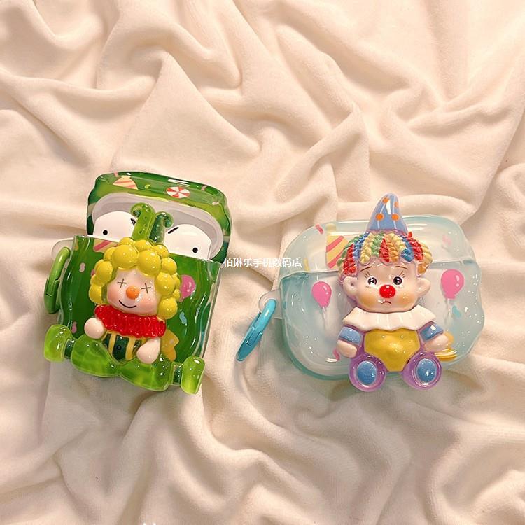 Three-Dimensional Clown Suitable for Airpods1/2/3 Protective Cover Airpods4 Generation Apple Headphone Cover Headphone Shell Pro2 - Image 4