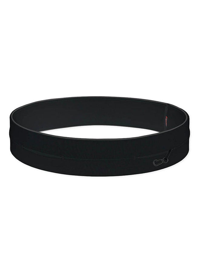 NIBEMINENT - Jogging Belt Waist Bag Pouch Black - Image 1