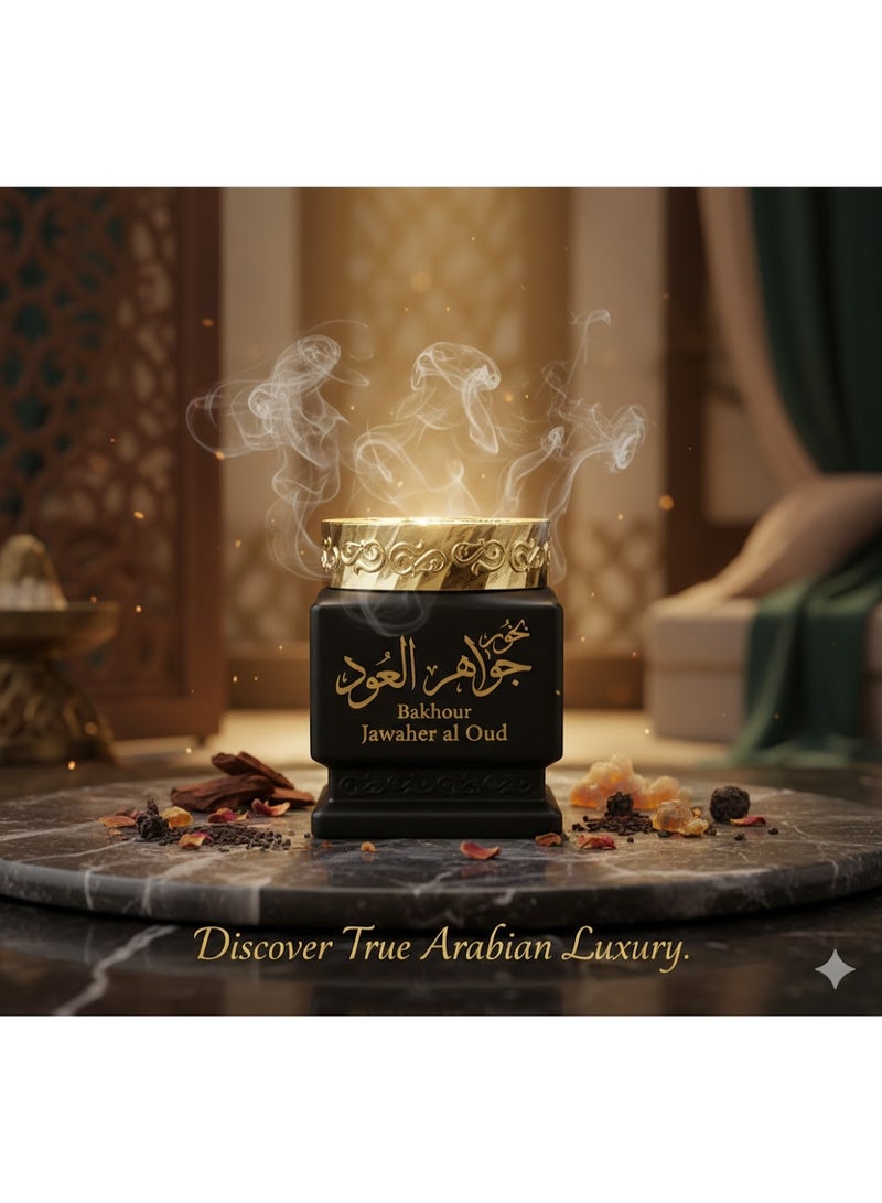 Al Mas Bakhour Jawaher Al Oud – Premium Arabic Incense | Long-Lasting Fragrance for Home & Office - Image 1
