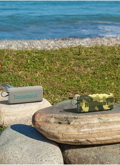 Tronsmart Tronsmart Trip Portable Bluetooth Speaker, Wireless Waterproof Speaker with 10W Output, Bluetooth 5.3, IPX7 Waterproof, 20H Playtime, Built-in Mic (Camo)  - Image 3