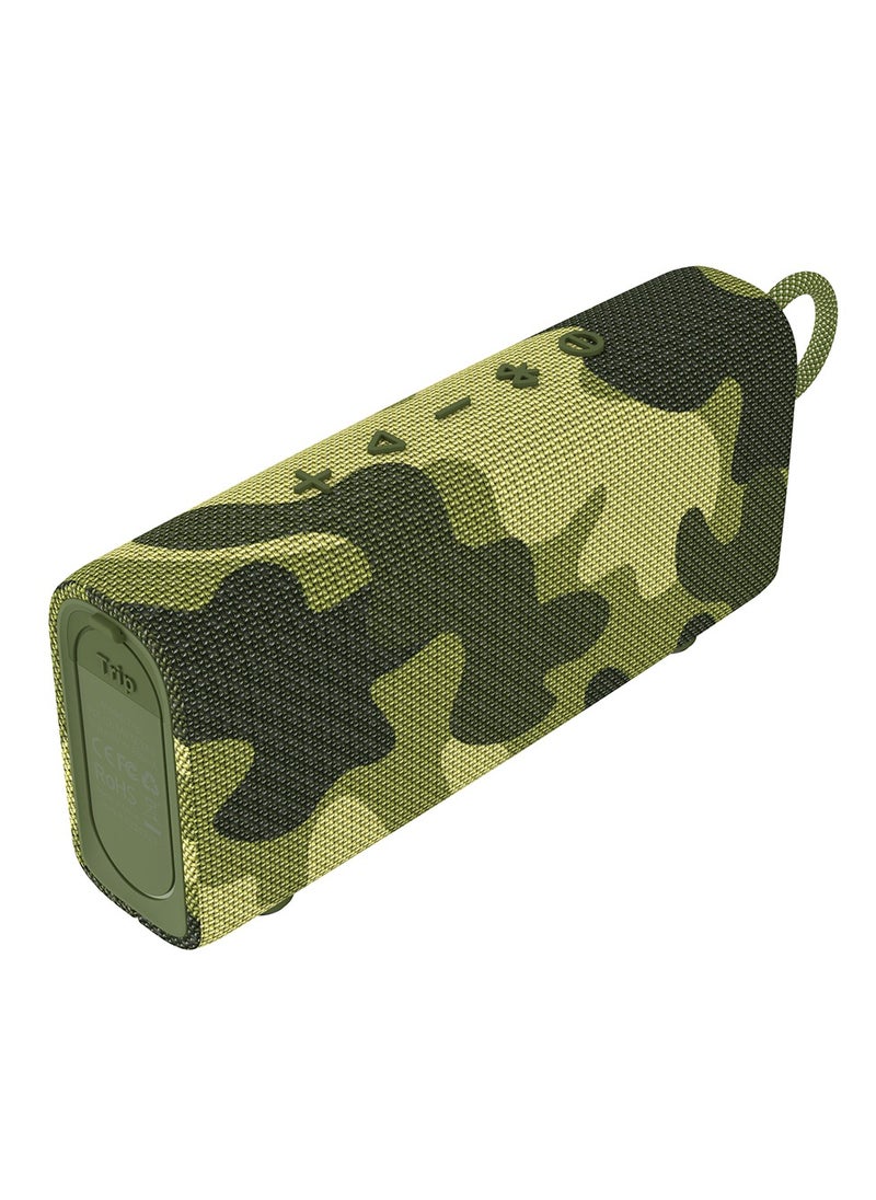 Tronsmart - Tronsmart Trip Portable Bluetooth Speaker, Wireless Waterproof Speaker with 10W Output, Bluetooth 5.3, IPX7 Waterproof, 20H Playtime, Built-in Mic (Camo) - Image 1