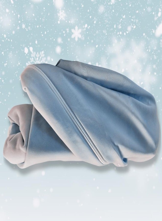 Continental Bedding Arctic Dreams Cooling Duvet Protector with Zipper Closure by Continental Bedding - Breathable Polyester/Nylon Fabric Comforter Cover - California King Size 108 Inch x 96 Inch - Image 2
