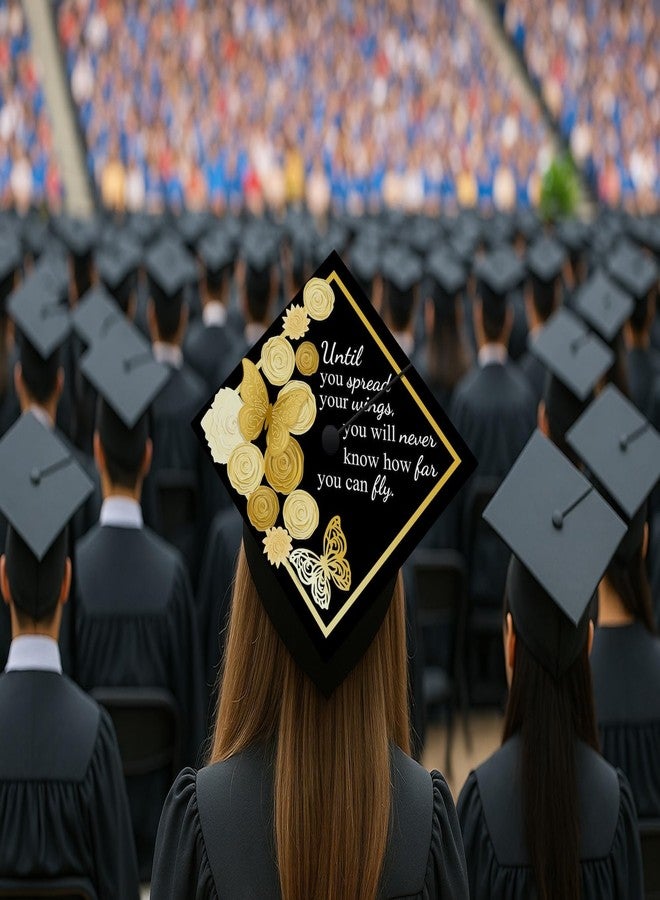 ADVANSYNC Until You Spread Your Wings Graduation Cap Topper - Image 5