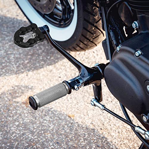 HDBUBALUS Motorcycle Shifter Peg Anti-Skid Shift Peg Fit for Harley Touring Dyna Sportster 883 1200 Softail Street Road Glide 1984-2025 Black - Image 3