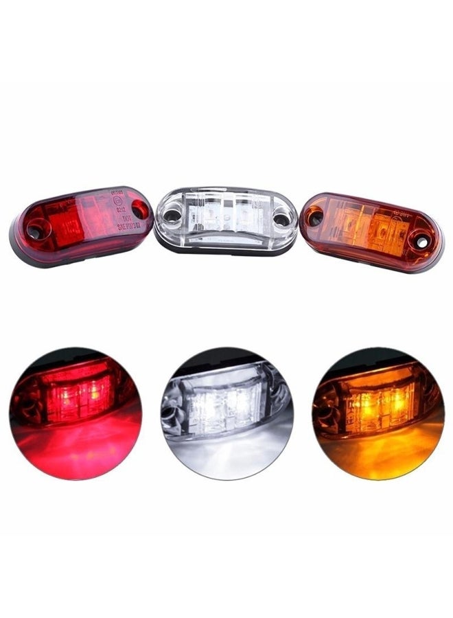 Generic 1pc 24v 12v Led Side Marker Lights for Trailer Trucks Caravan Side Clearance Marker Light Lamp  - Image 2