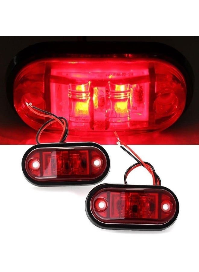 Generic 1pc 24v 12v Led Side Marker Lights for Trailer Trucks Caravan Side Clearance Marker Light Lamp  - Image 3