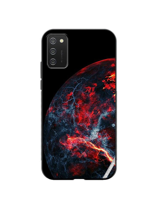 VR CREATIVE Protective Case Cover For Samsung Galaxy A03s Planet Design Multicolour - Image 1