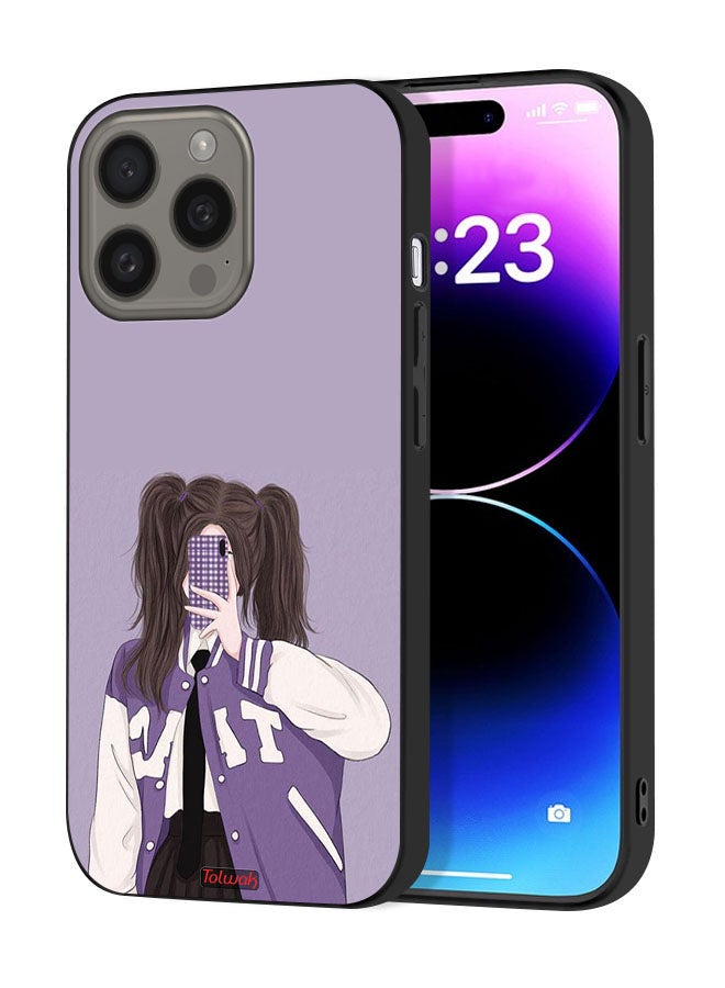 Tolwak Apple iPhone 15 Pro Protective Case Cover Making Selfie - Image 1