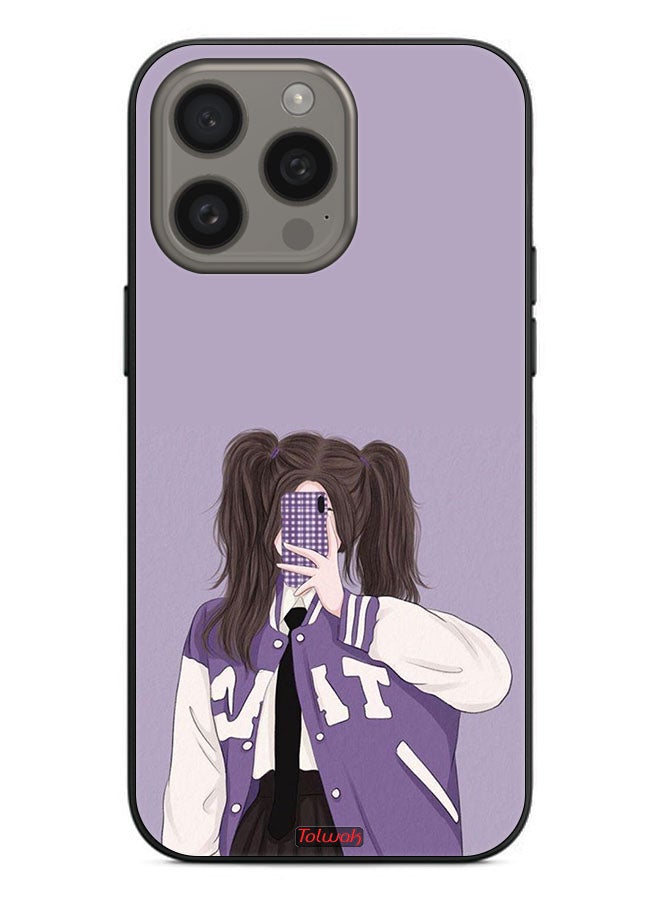 Tolwak Apple iPhone 15 Pro Protective Case Cover Making Selfie - Image 2