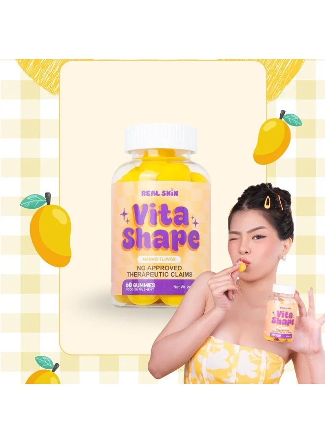 Real Skin Mango-flavored gummy candies, 60 pieces - Image 3