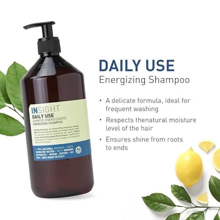 Insight DAILY USE ENERGIZING SHAMPOO 900 ML. - Image 3