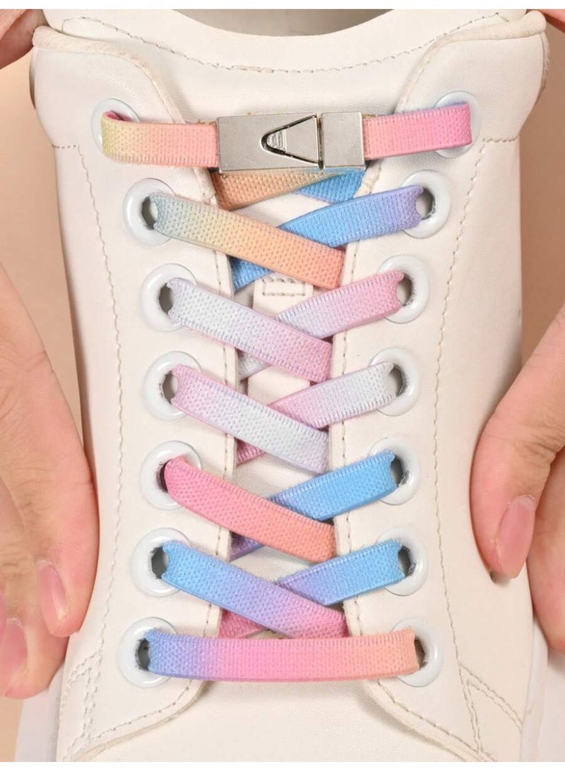 Pair Of Easy Self-Lacing Shoe Straps With Interchangeable Buckle – Adjustable To Fit Sports Shoes, Casual Shoes, And Activewear For Men And Women - Image 5