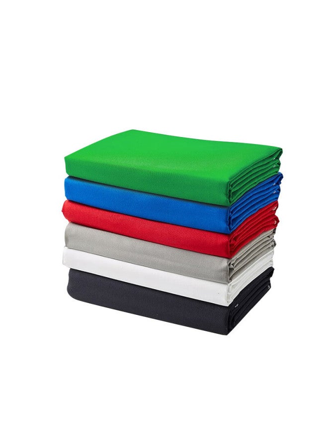 سجادة تصوير 3*6 أمتار، خلفية خضراء حية قابلة للطي، قماش ستارة أخضر مزود بأزرار، شاشة خضراء وزرقاء وبيضاء لتصوير الماتينج - Image 5