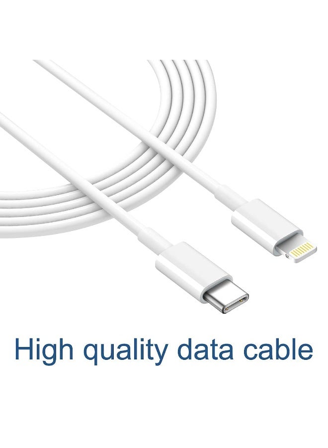 MUNTAQI Fast Charging & Hi-Speed Sync Cord for iPhone 14/13/12/11 Pro Max, XR, XS, X, 8, 7, 6, Plus, SE, iPad – Durable Braided USB to Lightning Charger Cable - Image 5