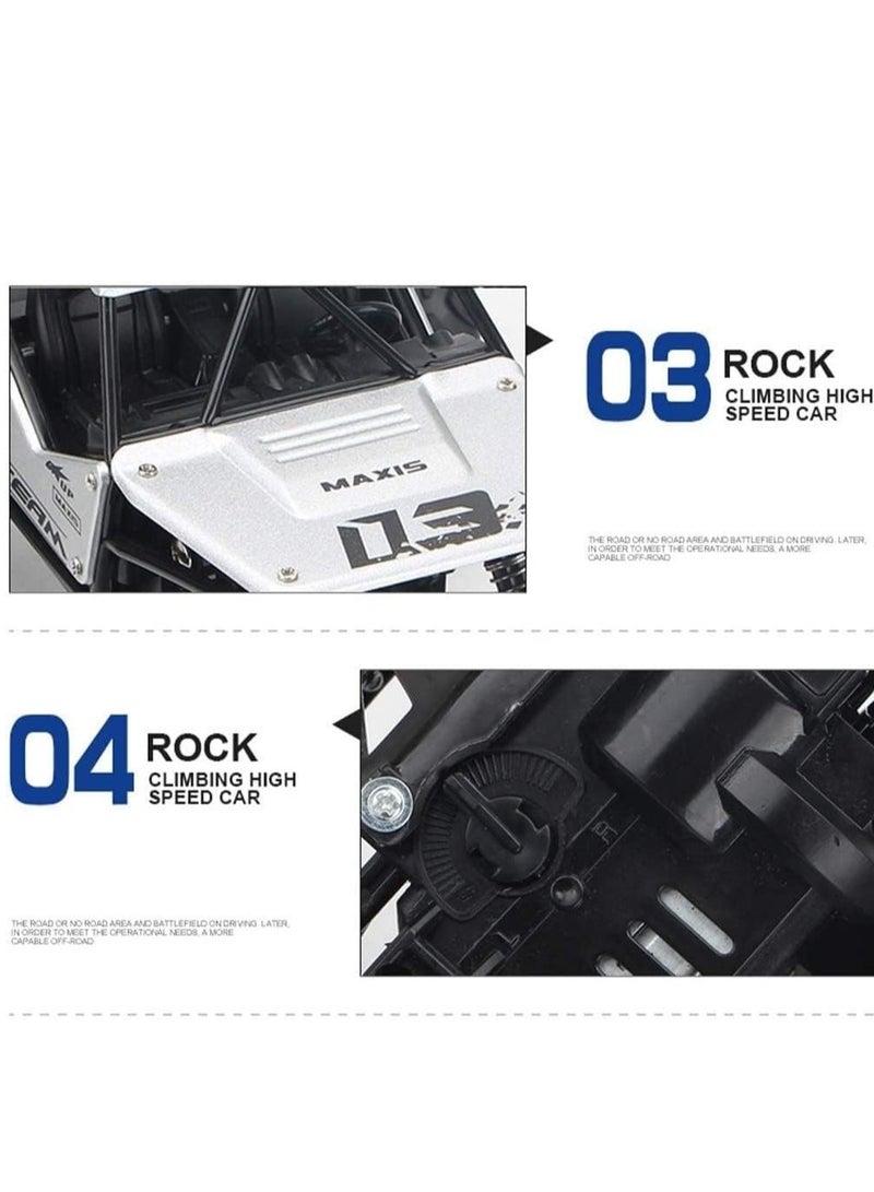 High-Speed Off-Road Bigfoot Climbing Remote Control Toy Car For Ages 8+ Years 27×18×14cm - Image 5