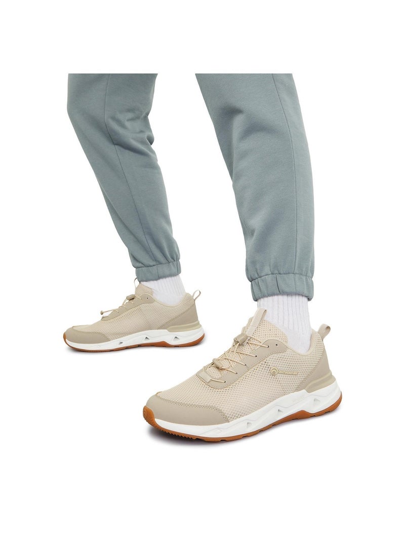 Outventure Watercross Men's Sneakers – Beige Lightweight Hybrid Outdoor Shoes with Quick-Dry Mesh and High-Traction Sole - Image 4