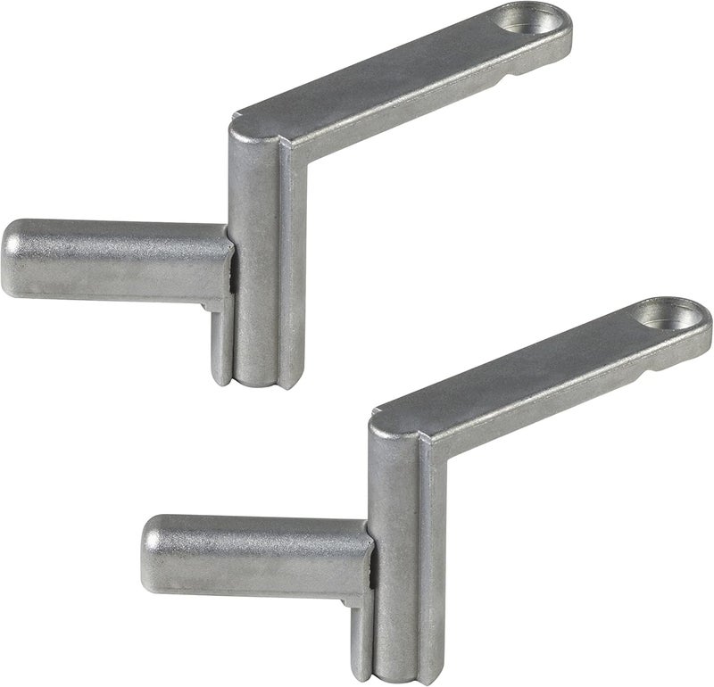 Wolfcraft 2 Quick Clamps I 6176000 I for Quickly Fastening workpieces on All Tables with 20 mm Holes - Image 1