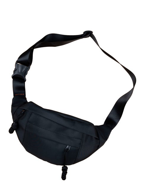 Ultimate Signature Waist Bag Great Lightweight Personal Storage Bag for Travel, Walking, Running, Hiking, Cycling, Easy Carry Wallet Black