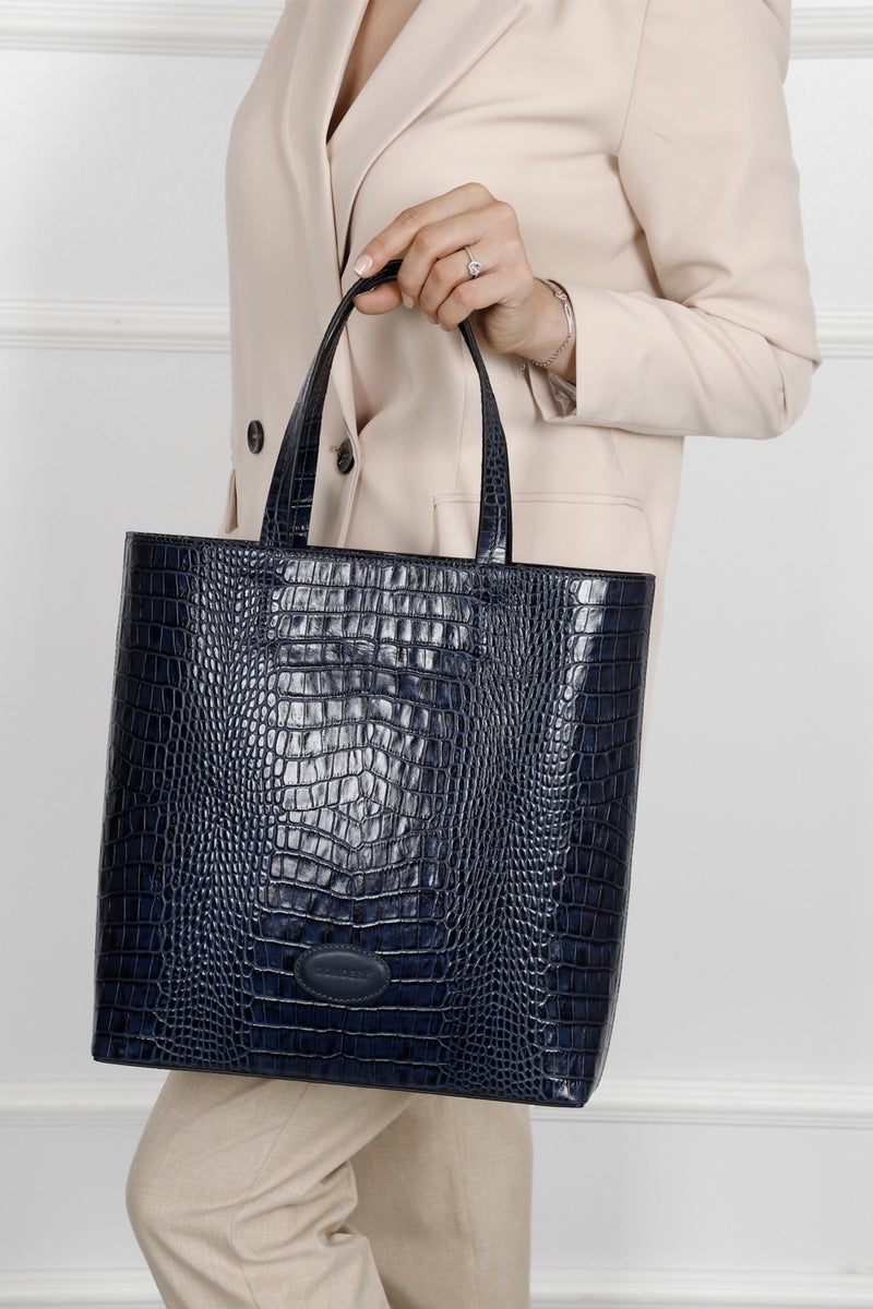 Gönderi(r) Gon Platinum Genuine Leather Large Size Women's Shoulder and Handbag B8179  - Image 1