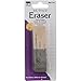 Charles Leonard 2 Sided Ink and Pencil Eraser GrayWhite 80795 - Image 3