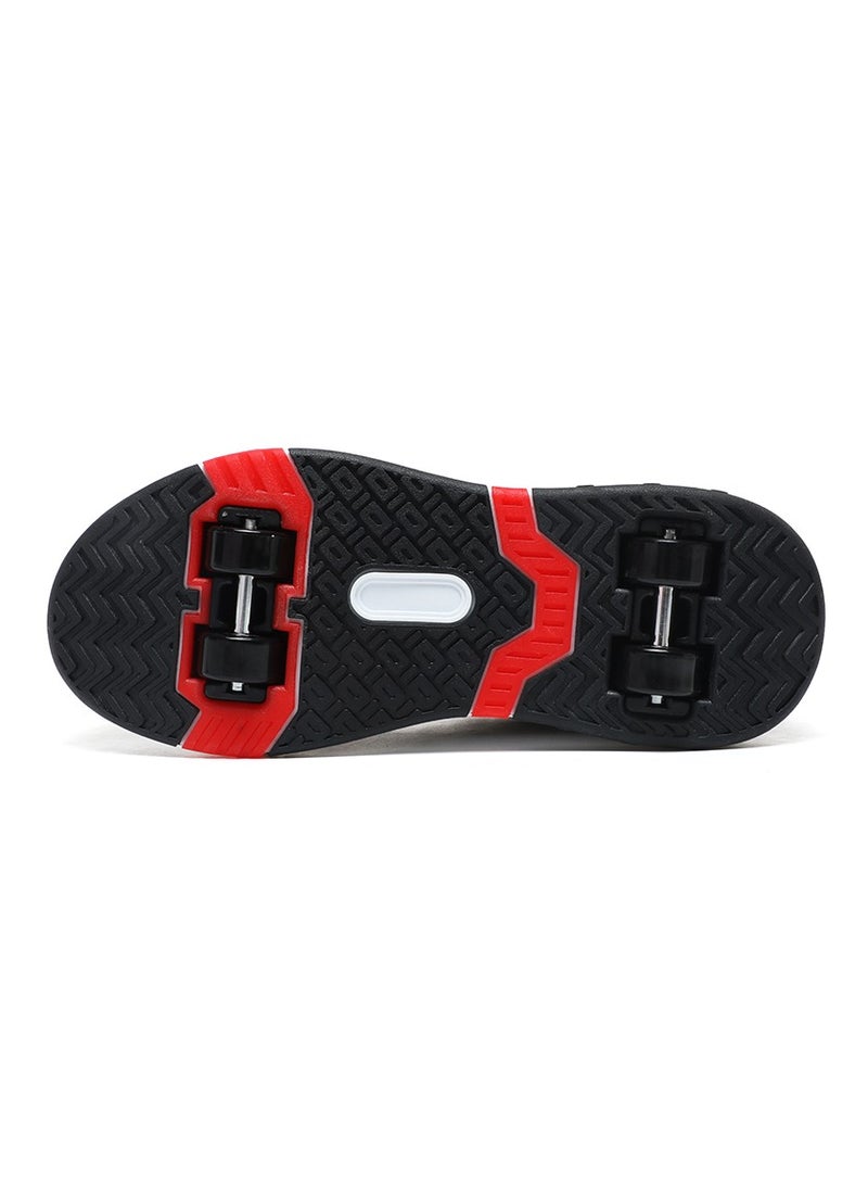 Sneaker Skate Shoes with Wheels USB Charging Roller Skates Shoes