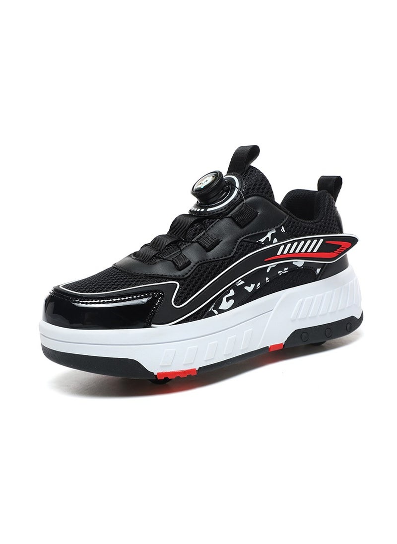 Joshberg Sneaker Skate Shoes with Wheels USB Charging Roller Skates Shoes  - Image 5